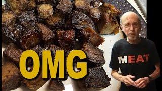 Make Amazing CRISPY BURNT CHUCK ROAST CUBES - An INEXPENSIVE CARNOVORE TREAT