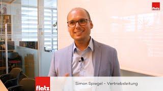 Simon Spiegel - Vertriebsleitung bei der Firma Flatz in Lauterach