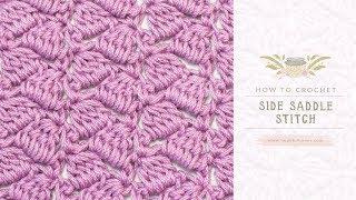 How To: Crochet The Side Saddle Stitch | Easy Tutorial by Hopeful Honey