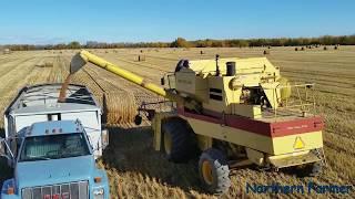 2017 Wheat Harvest New Holland and John Deere!!