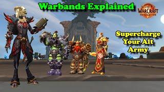 Blizzard Finally Delivers? Warbands - Alt Friendliness in World of Warcraft: The War Within