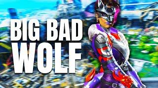 Hunting the lobby with the NEW *BIG BAD WOLF* LOBA Skin - (Apex Legends Season 20)