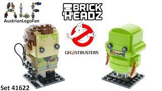 Lego Ghostbusters Brickheadz 41622 Peter Venkman & Slimer - Lego Speed Build Review