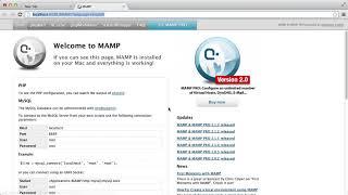 Using PHP with MySQL : Installing MySQL with MAMP