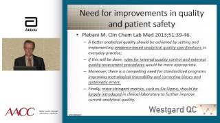 Utilization of Sigma Metrics to Innovate Lab Quality, Efficiency & Value in Healthy Laboratories