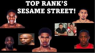 GOTDAMN!  TOP RANK RUINS YOUNG FIGHTERS.  CRAWFORD, KEYSHAWN, MAYWEATHER, OSCAR, SHAKUR, TEO & MORE.