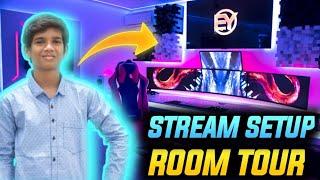  Master Room Tour Of  Dhanush FF Gamer in Telugu  | Dhanush FF Gamer |