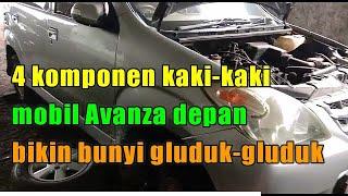 Kaki-kaki mobil Avanza depan yang bikin bunyi gluduk gluduk