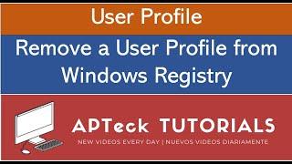 Avoid Common Windows Registry Mistakes: Delete User Profiles like a Pro