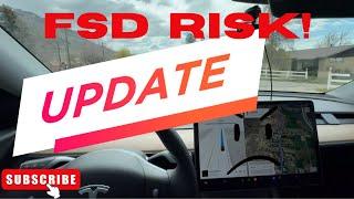 Is Tesla FSD dangerous?  - UPDATE - Follow up video!