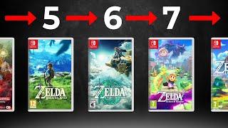 En qué ORDEN jugar a TODOS los ZELDA de Nintendo SWITCH