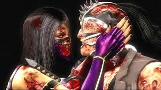 Mortal Kombat 9 - Mileena & Jade Tag Ladder Gameplay Playthrough
