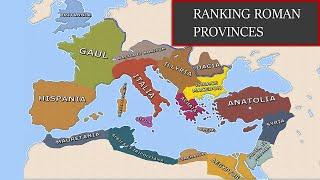 Ranking Roman Provinces from Worst to Best