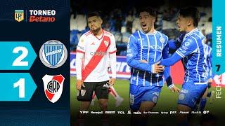 GODOY CRUZ 2 - 1 RIVER | Resumen del partido | #TorneoBetano 2024