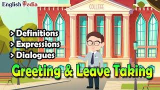 Greeting and Leave Taking | Kelas 7 SMP | Definition - Expressions - Examples