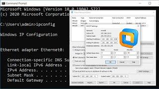 How to Change the DHCP IP Address Range for VMware Workstation Virtual Machines