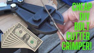 Wire Railing Crimper! - Make Your Own!