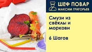 Смузи из свёклы и моркови . Рецепт от шеф повара Максима Григорьева
