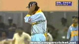 Sri Lanka Vs India World Cup 1996 Semi Final Highlights