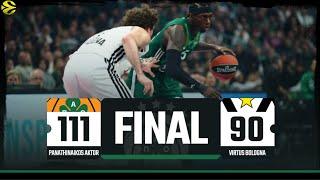 Panathinaikos - Virtus Bologna 111-90 | Eurolegue R19 Highlights | 03.01.2025