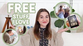 NO SPEND FAVORITES | free things that will improve your life