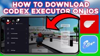 HOW TO DOWNLOAD Codex EXECUTOR MOBILE IOS USING ESIGN *TUTORIAL (IPHONE/IPAD)