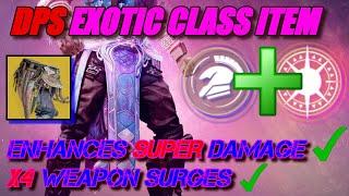 DPS EXOTIC Class Item For Titan Prismatic MAINS (Stoicism) Star Eater + Eternal Warrior Combo Test