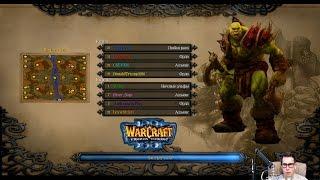 WARCRAFT 3: THE FROZEN THRONE - Играю на Офф Сервере Battle.net за ОРКОВ - 4 X 4