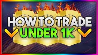 FIFA 18 | HOW TO TRADE UNDER 1K! | DOUBLE YOUR COINS! (FIFA 18 Trading Method) *MUST TRY NOW*