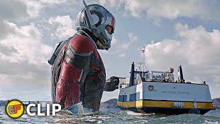 Giant-Man Chasing Sonny Burch - Pier 39 Scene | Ant-Man and the Wasp (2018) IMAX Movie Clip HD 4K