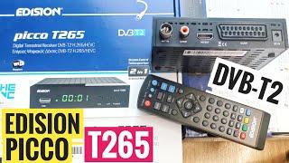 Edision Picco T265 Tuner DVB T2 HEVC H.265