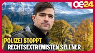 Polizei stoppt Rechtsextremisten Sellner in der Schweiz