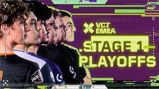 Get ready for the VCT EMEA Stage 1 Playoffs!