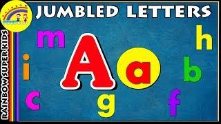 Match the Capital Letter with Small Letter - English Puzzles