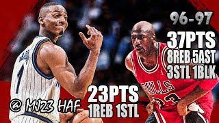 Michael Jordan vs Penny Hardaway Highlights (1997.04.06) - 60pts Total! MJ Crushing MAGIC!