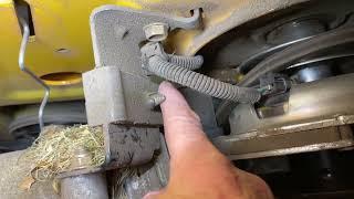 Cub Cadet ZT-1 Drive belt replacement