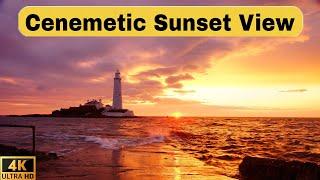 "The Art of Sunsets: Cinematic Perspectives" #sunset #sunsetview #cenematic #photography