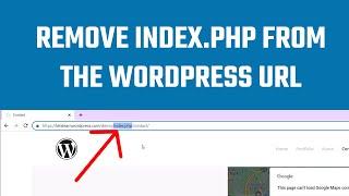 How to remove index.php from the WordPress URL? #WordPress 81