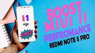  BOOST MIUI 11.0.3.0 Performance on Redmi Note 5 Pro | MIUI CAF ROM