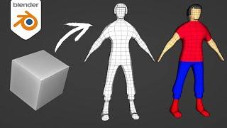 Learn How to Create a Low Poly Character | Blender 4.1 Tutorial