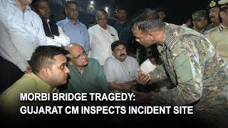 Morbi bridge collapse: Gujarat CM Bhupendra Patel inspects incident site