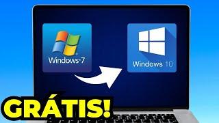 Como ATUALIZAR do Windows 7 para o Windows 10 GRÁTIS Sem Erro! (ATUALIZADO)