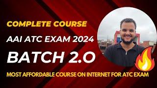 AAI ATC Next Recruitment: Launching the Complete Course for AAI ATC Exam Preparation #aaiatc2024