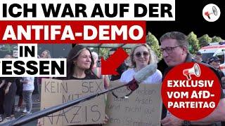 Kein S*x mit Nazis   | Stimmen von der Antifa-Demo in Essen | AfD Parteitag 2024