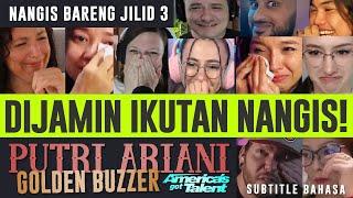 DIJAMIN IKUT NANGIS HOT TRENDING NO 1 PUTRI ARIANI GOLDEN BUZZER KOMPILASI REAKSI