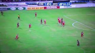 Gol de Lenis (LANCE COMPLETO) - CRB x Sport - 4as de Finais CNE 2016