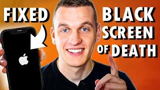 How to Fix iPhone BLACK SCREEN but Still ON - Unresponsive Blank Display FIX on All iPhones X to 15