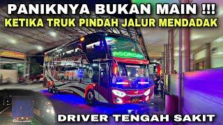 Driver Sakit  Auto Panik Ketika Truk Pindah Jalur Mendadak ️ | trip Agra Mas HQ 001 “ Asorga “