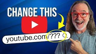 How to customize your YouTube URL name - Super Easy!