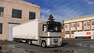 Realistic Driving Renault Magnum E-Tech 480 Euro Truck Simulator 2 POV Drive 4K 1.53+Wheel Cam